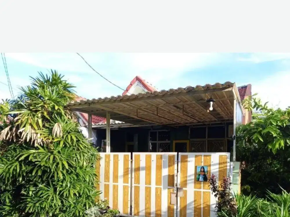 DIJUAL MURAH RUMAH LUAS 1 LT DI PERUMAHAN PULOGEBANG JAKARTA TIMUR