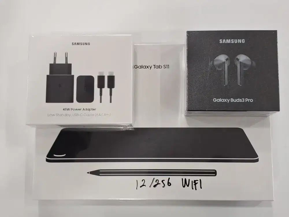 (New) Samsung Galaxy Tab S11 Wifi 12/256GB.. Free Galaxy Buds 3 Pro..