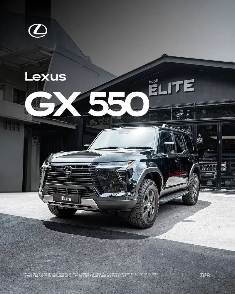2024 Lexus GX550 Overtrail On The Road Langsung Atas Nama Pembeli