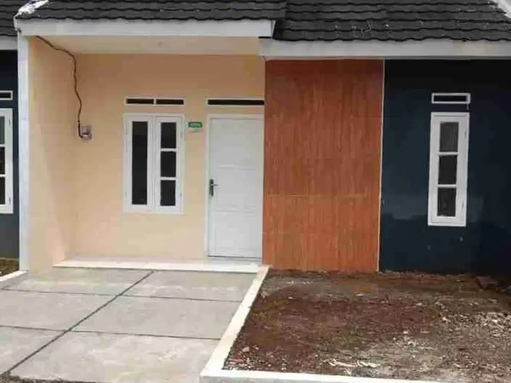 Rumah subsidi modern dekat stasiun Parung kuda