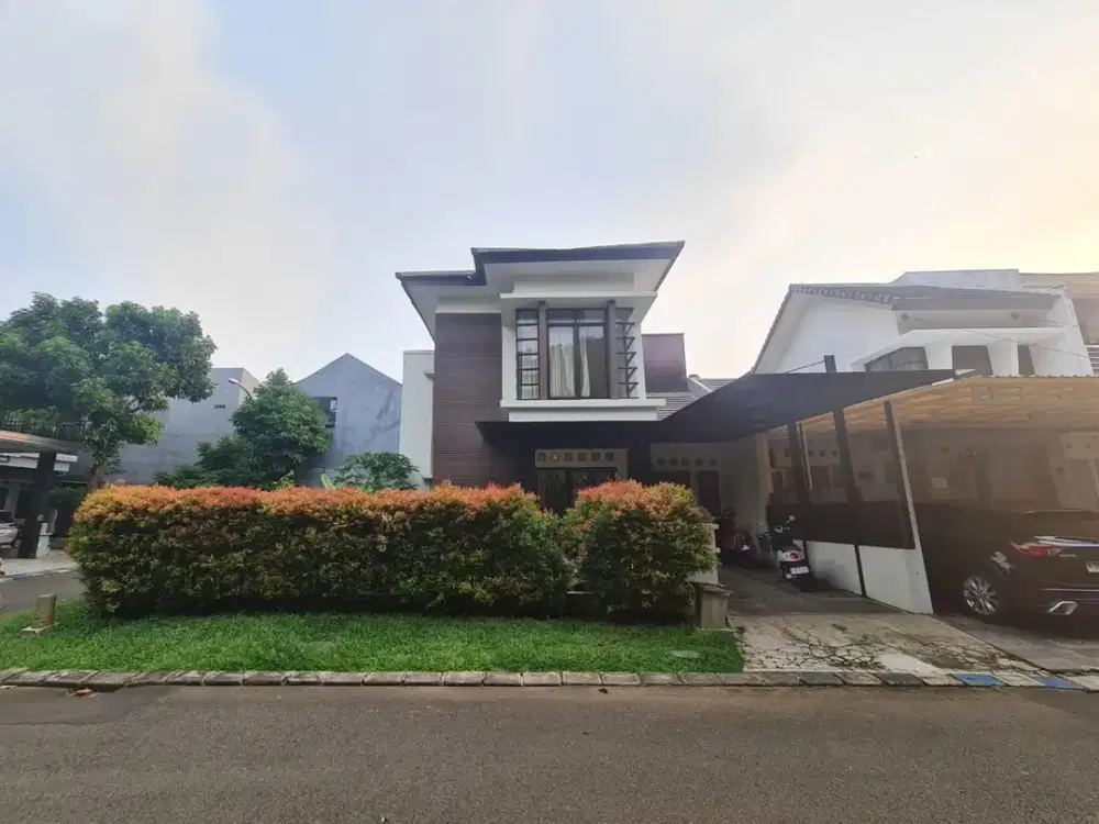 Dijual Rumah Hoek 2 Lantai Siap Huni di Graha Raya Bintaro – Lokasi Strategis!