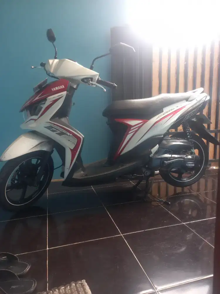 Jual BU buat modal MIO SOUL GT 115 tahun 2013 white Rp.7.200.000