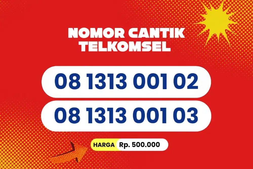 Nomor Cantik Telkomsel Rapih