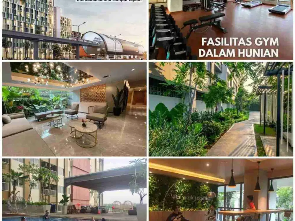 Apartemen Studio Fully Furnished di LRT Jatibening, Pondok Gede Bekasi