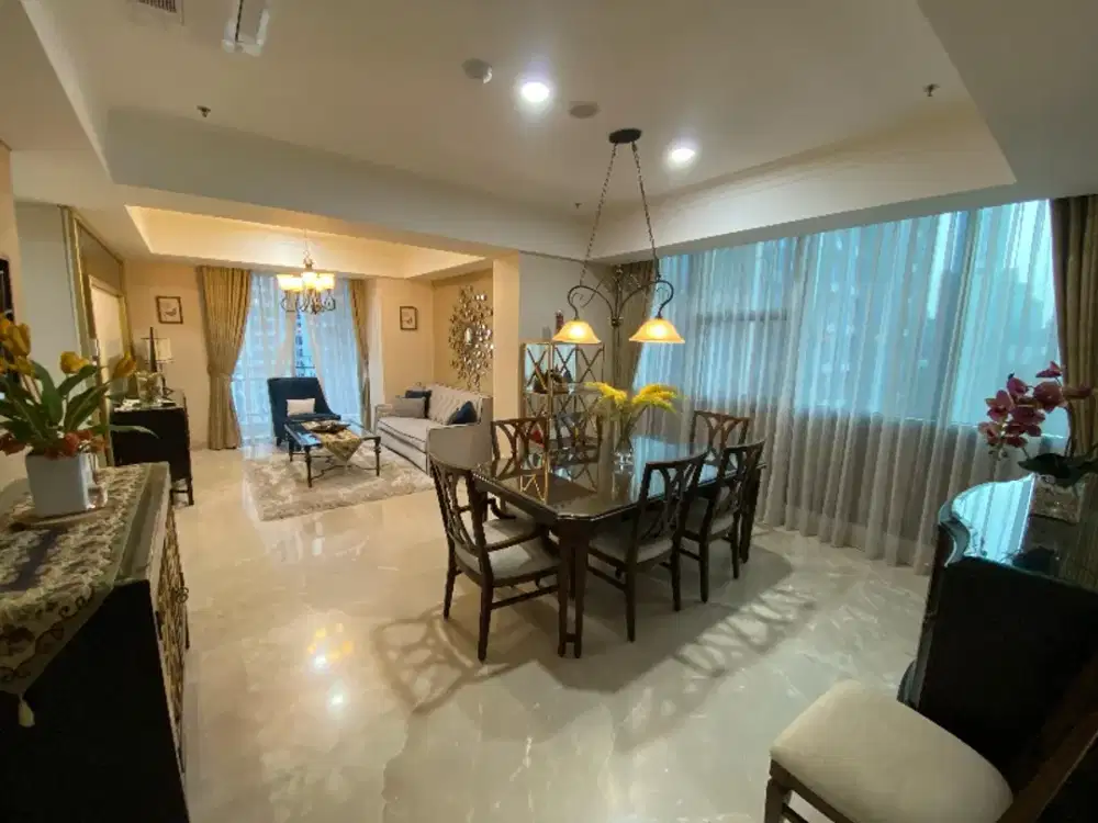 Disewakan Apartement Casagrande  3 bedroom 2 bathroom fully furnished
