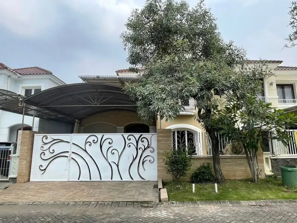 Termurah Rumah 2 Lantai Siap Huni di Cluster Royal Palais, Wisata Bukit Mas 2, Surabaya