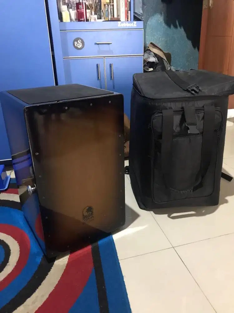 CAJON CAHON TOCA PLAYERS TCAJ-HB WOOD HONEY BURST