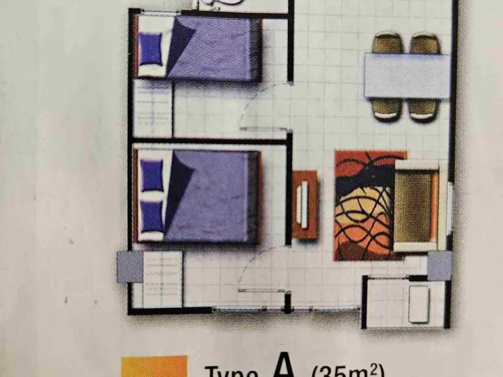 diJual Menara Latumenten 2 bedroom grogol jakarta barat