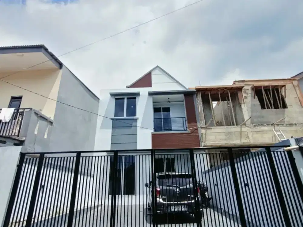 Rumah Siap Huni idaman Dp 0 free Biaya akses 10 menit ke stasiun depok
