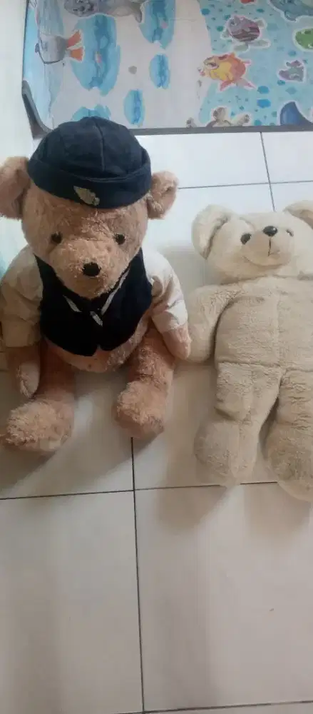 Boneka nya masih bagus mulus
