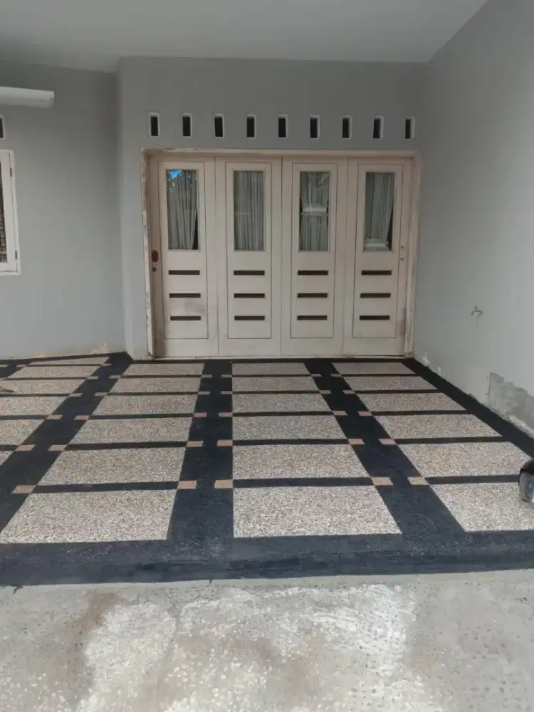 Jasa pembuatan carport batu sikat