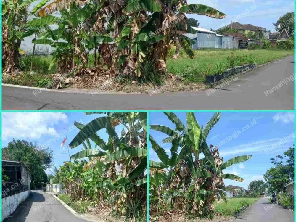 tanah sangat strategis jalan Kaliurang KM 8 jalan damai lingkungan istimewa