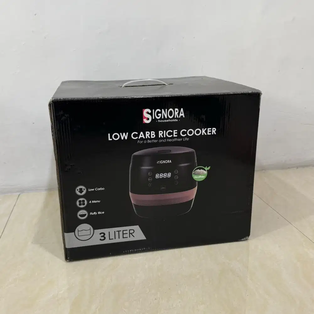 Rice Cooker Low Carbo Signora (BARU SEKALI PAKAI)