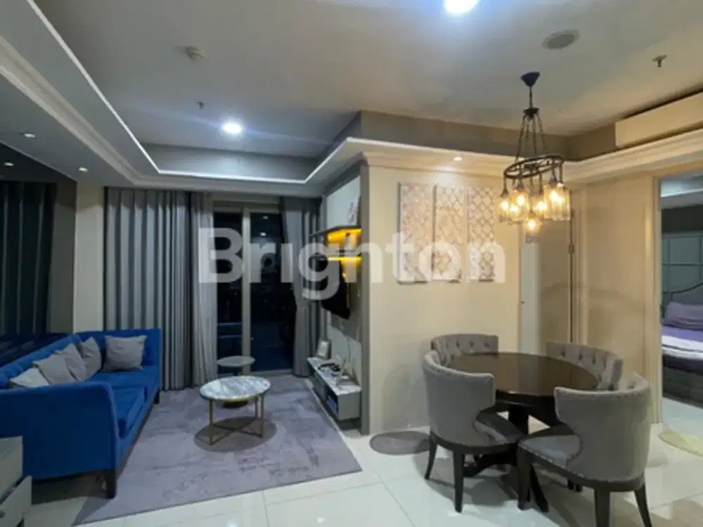 NEGO!! SEWA Apartemen LA RIZ MANSION 2 BR , Wiyung Surabaya dkt Orchard Tanglin Benson Anderson La Viz Pakuwon Mall PTC SURABAYA BARAT