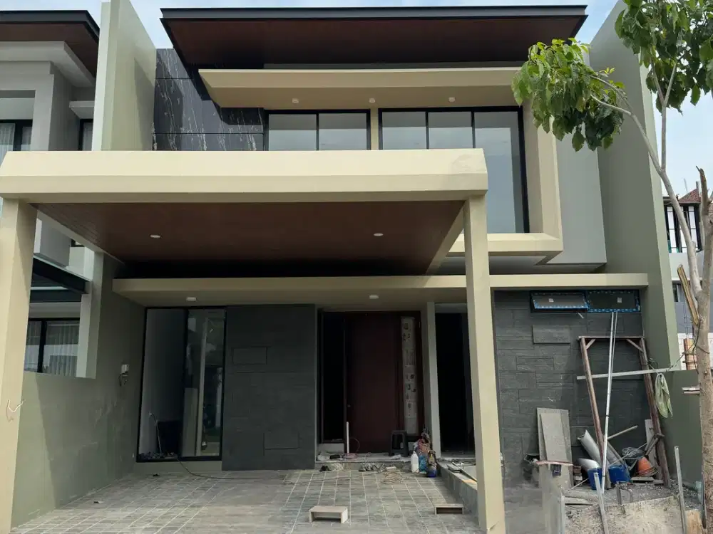 HIGH SPEC Dijual Rumah baru Woodland Double Way Bebas Banjir