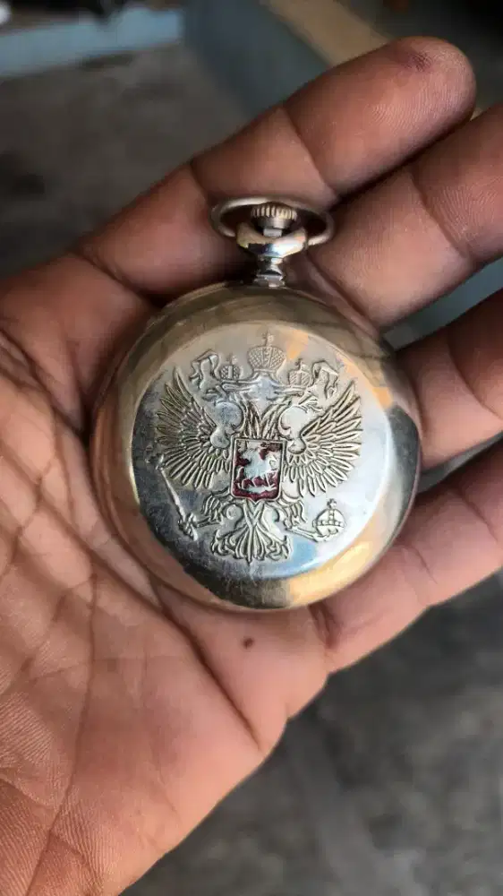Pocket watch/jam saku/kantong Rusia