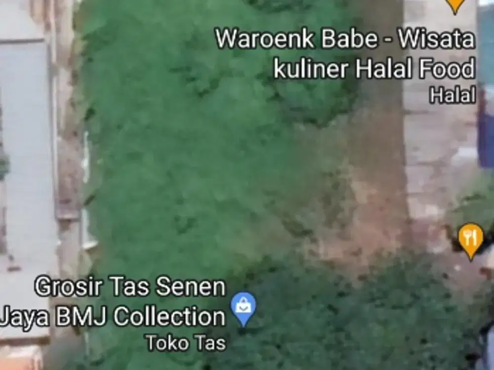 dijual tanah di jln Senen Raya Jakarta Pusat 4.241m