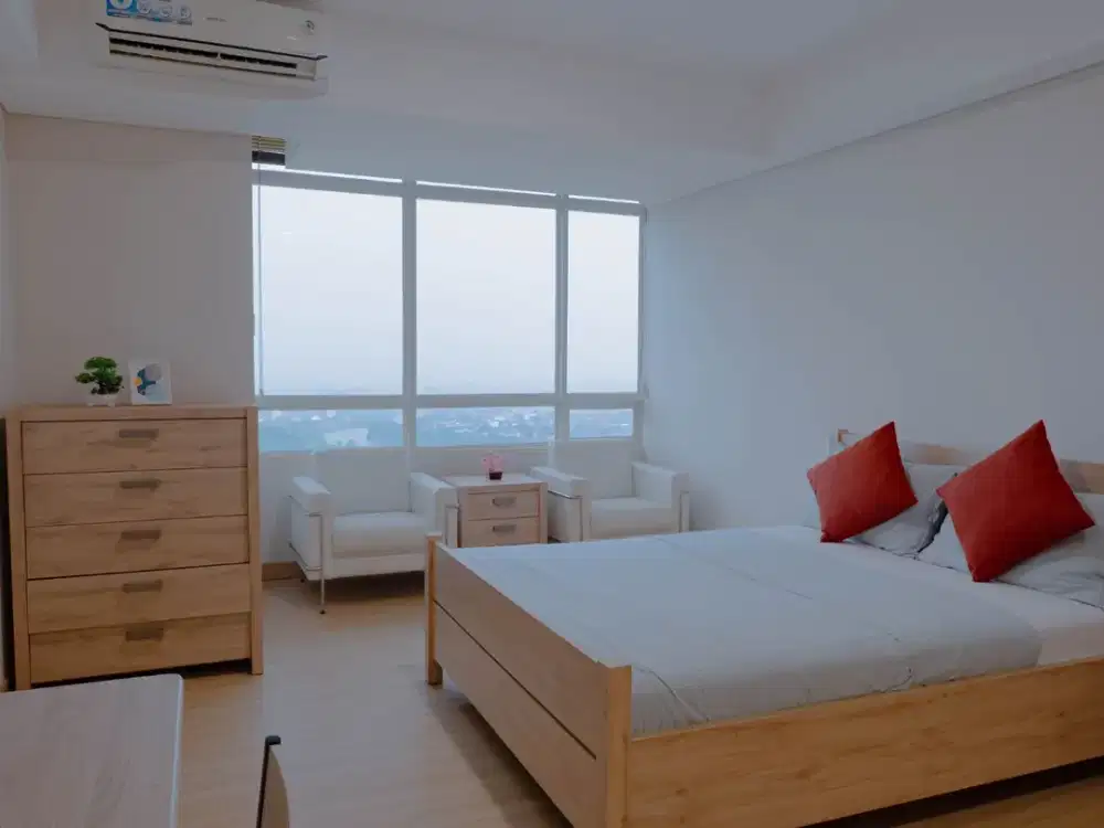 Disewakan Apartment Skandinavia Tipe Studio Fasilitas Lengkap dan Premium 15min Bandara Soetta