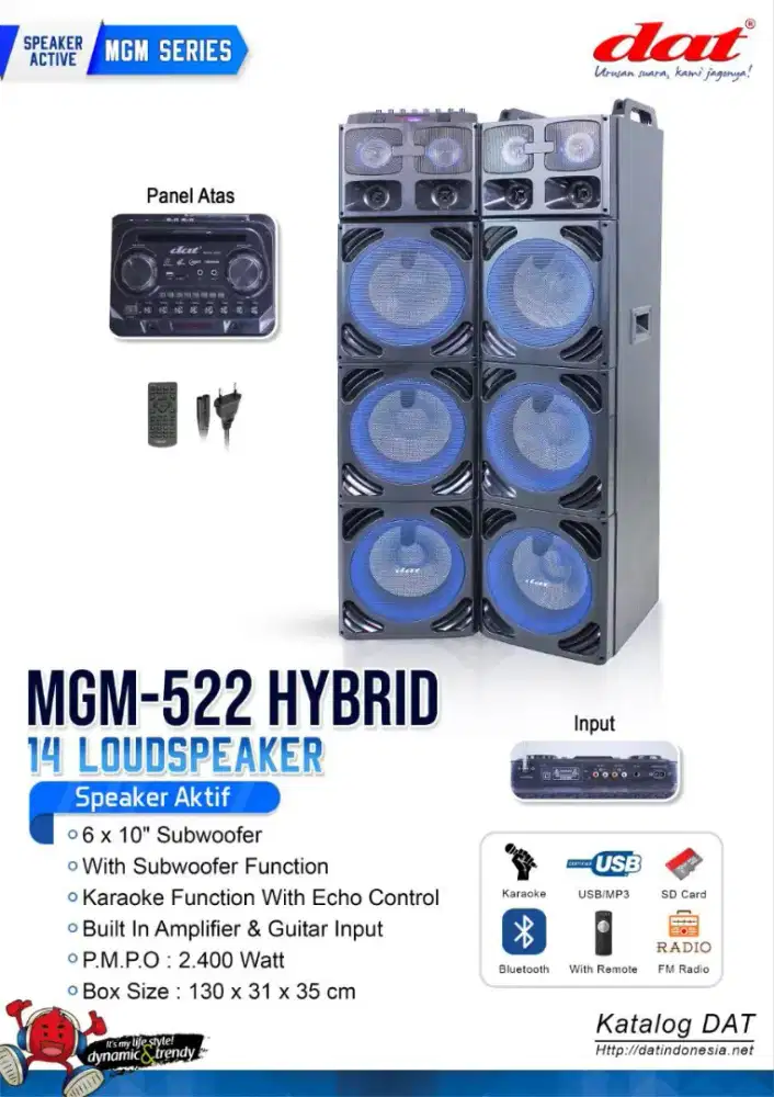 Spiker troli DAT mgm522 hibrid