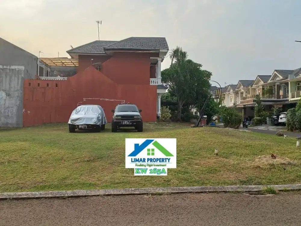 Kavling Luas dan Startegis di Cluster Favourite Kota Wisata Cibubur