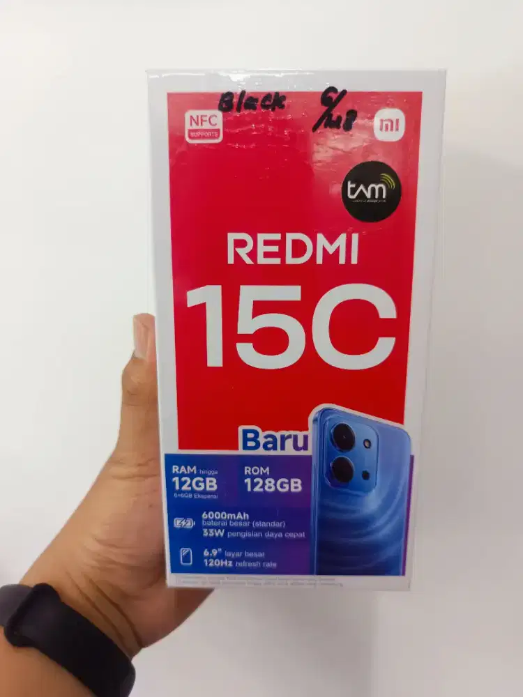 Xiaomi redmi 15C 8/256 seri terbaruu