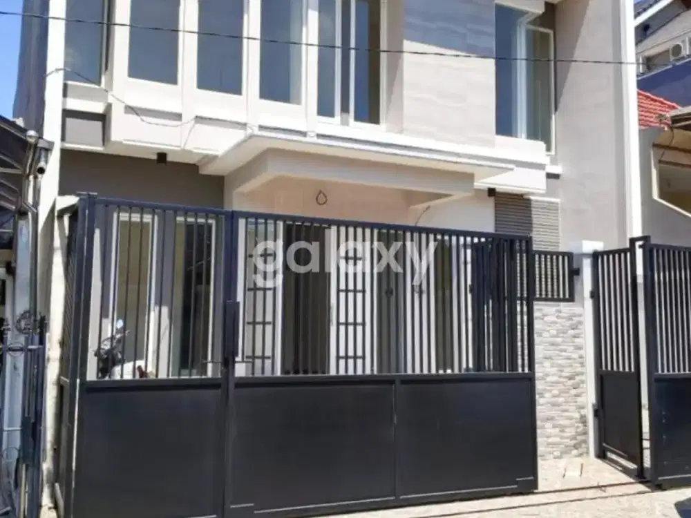 JUAL TERMURAH DI MANYAR JAYA RUMAH BARU GRESS MINIMALIS 2 LANTAI, DEKAT UNTAG