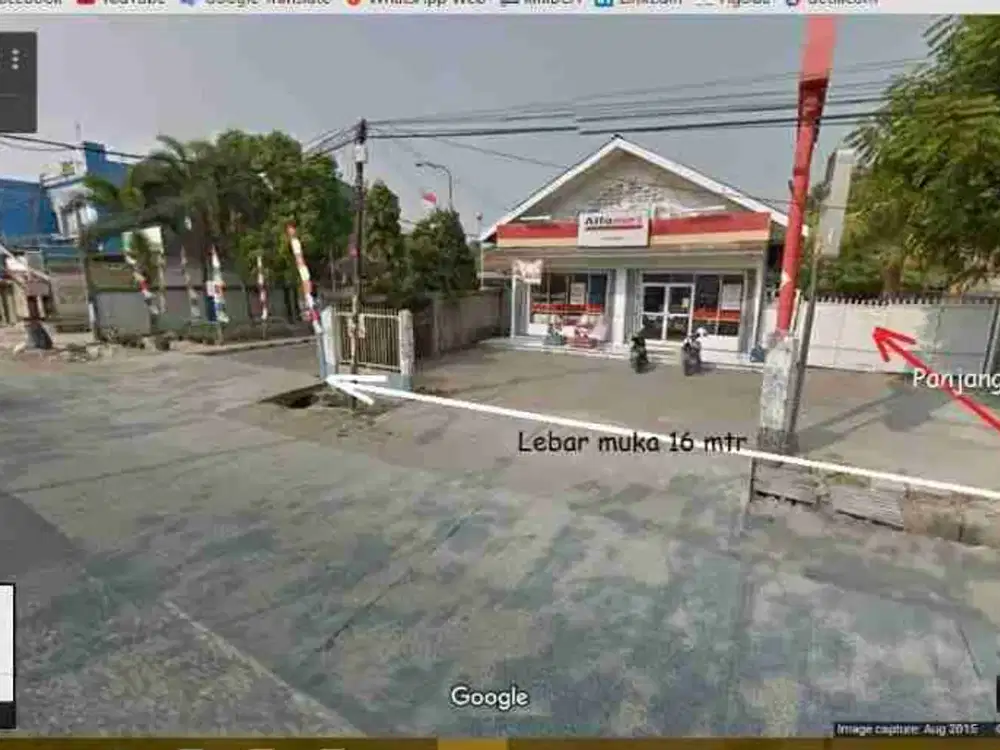 DIJUAL Kavling di Jl.HALIM PERDANA KUSUMA , JURUMUDI BARU , TANGERANG - BANTEN