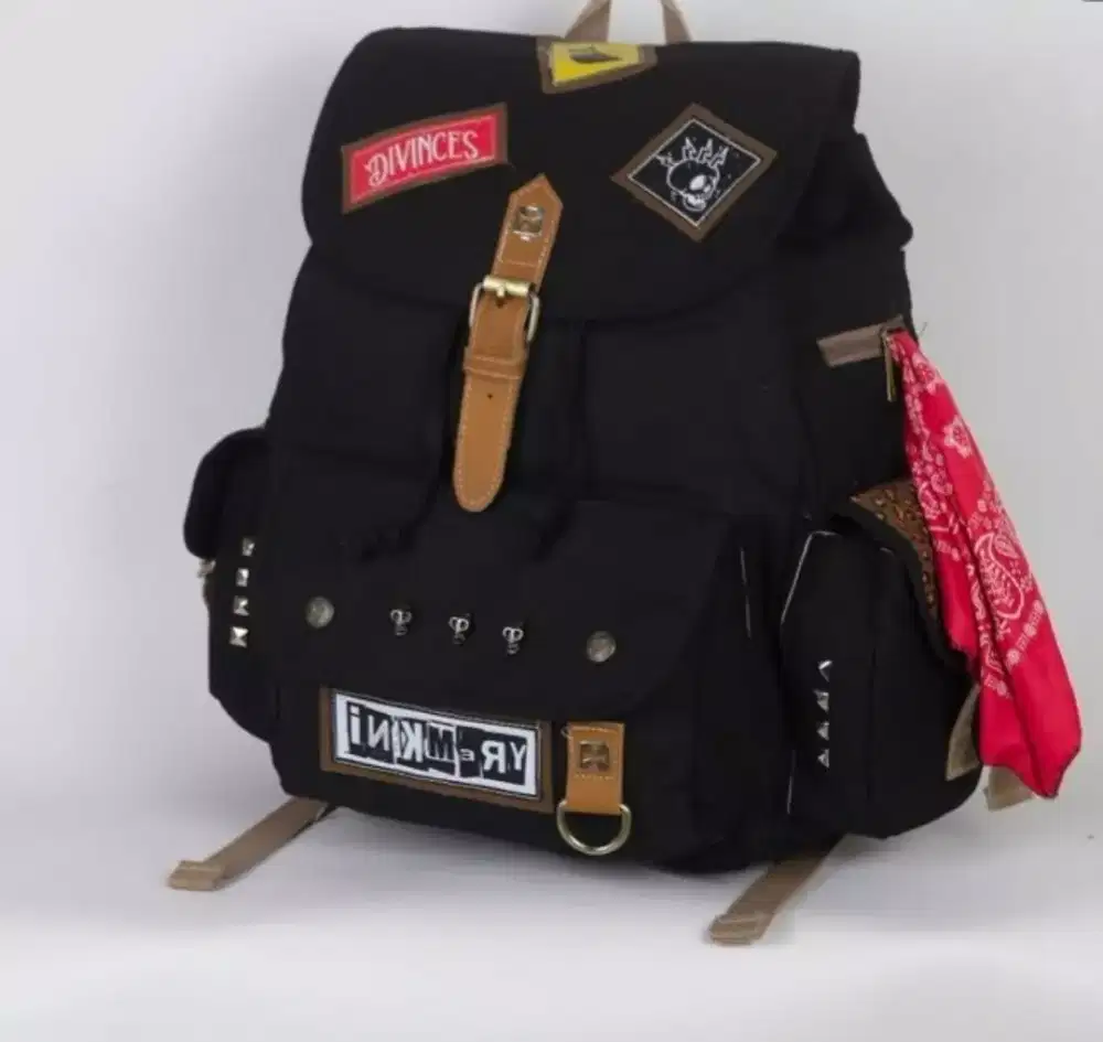 Tas ransel bacpack divince bandana skate