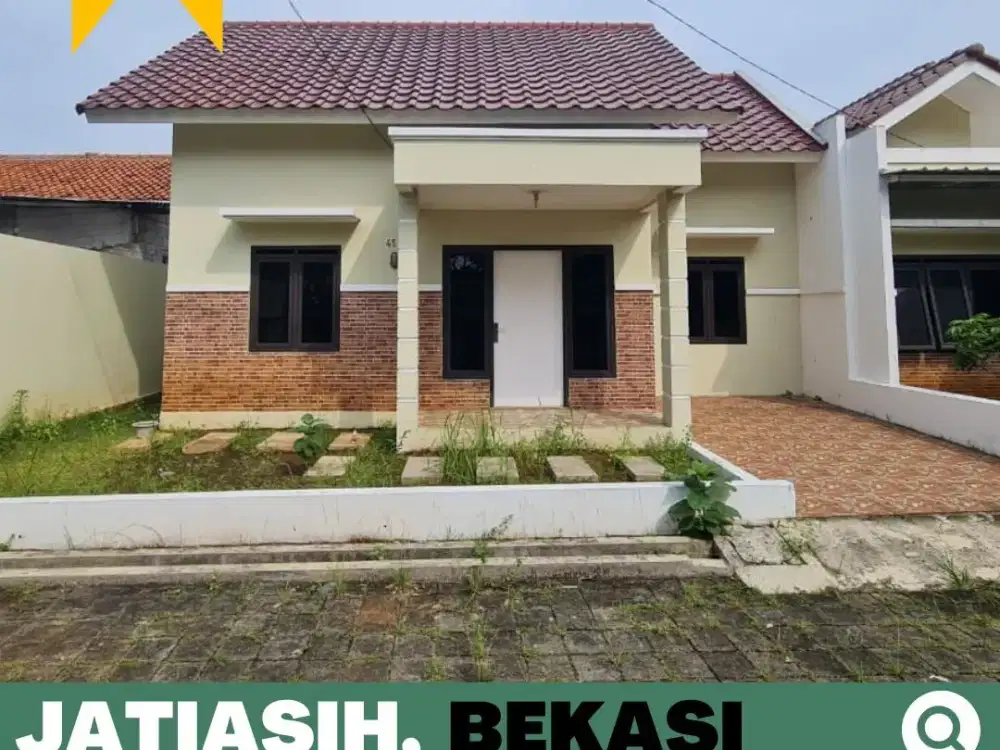 Rumah dijual Murah, Baru, Luas, Jatiasih Bekasi 4 menit Kolam Renang Ohana