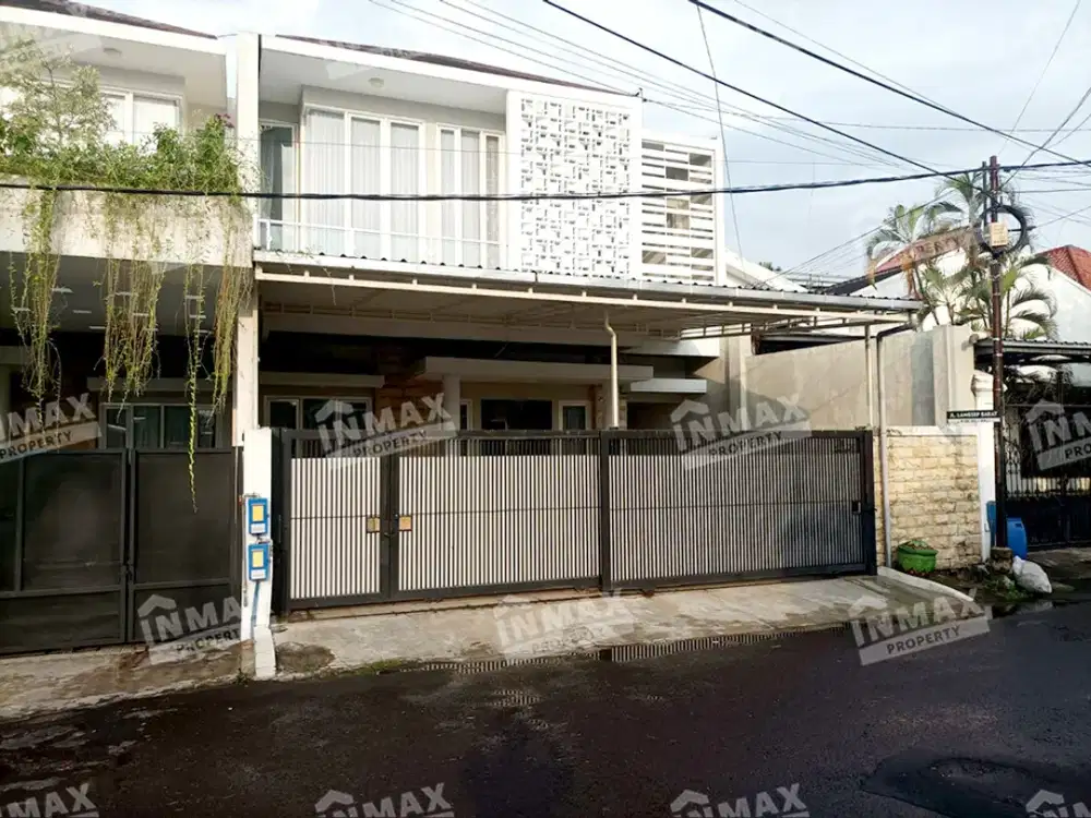 RUMAH 6 KAMAR TIDUR, JALAN LANGSEP BARAT SIAP HUNI,DEKAT MALL MCP, SUPERINDO