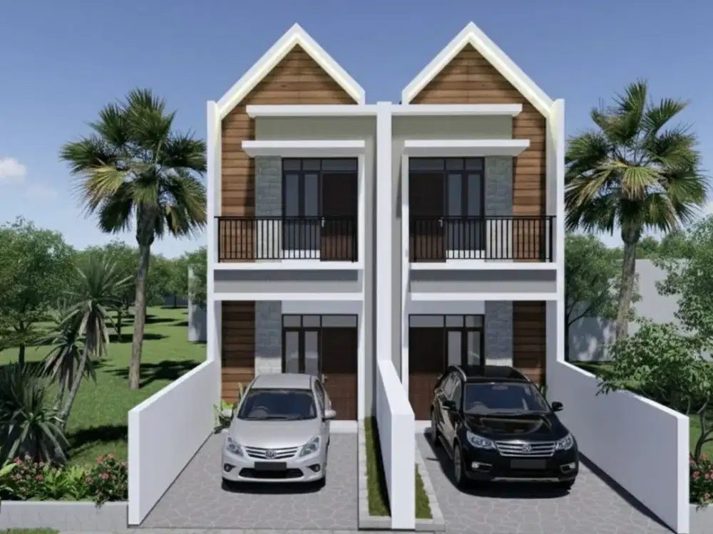 RUMAH MURAH 2LT DI DEPOK, AKSES LEBAR, BEBAS BANJIR, DEKAT TOL SAWANGAN, MALL DTC