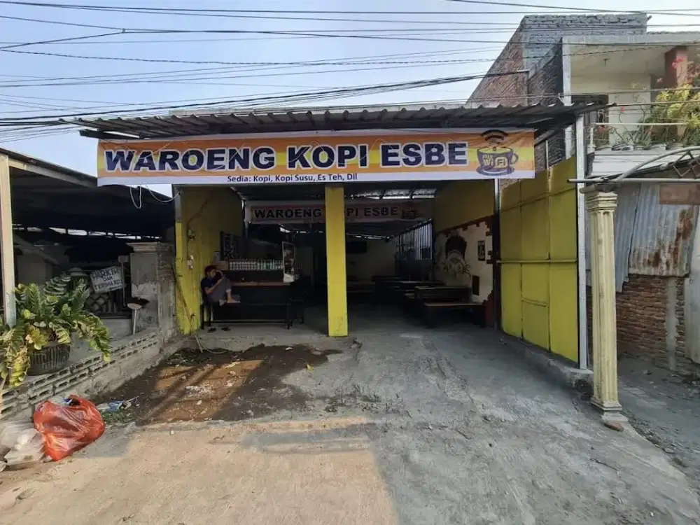 Dijual Rumah di jalan besar, persis depan pabrik Sinar Baja di Wonoayu, Sidoarjo.