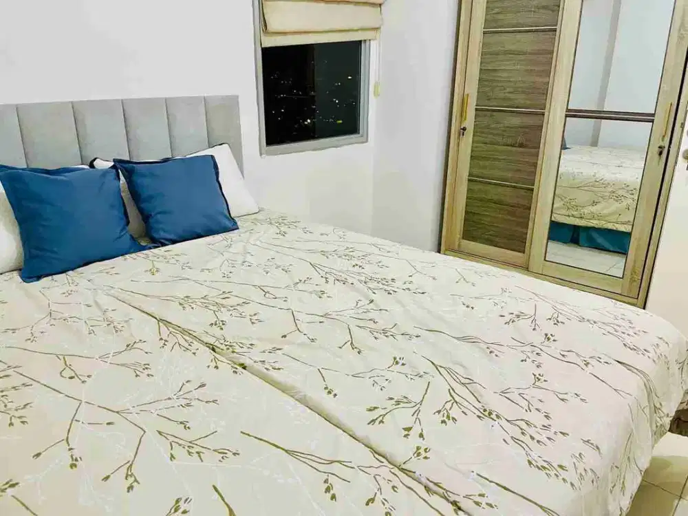 Apartemen green lake sunter 2 kamar furnish 6 bulan Oke