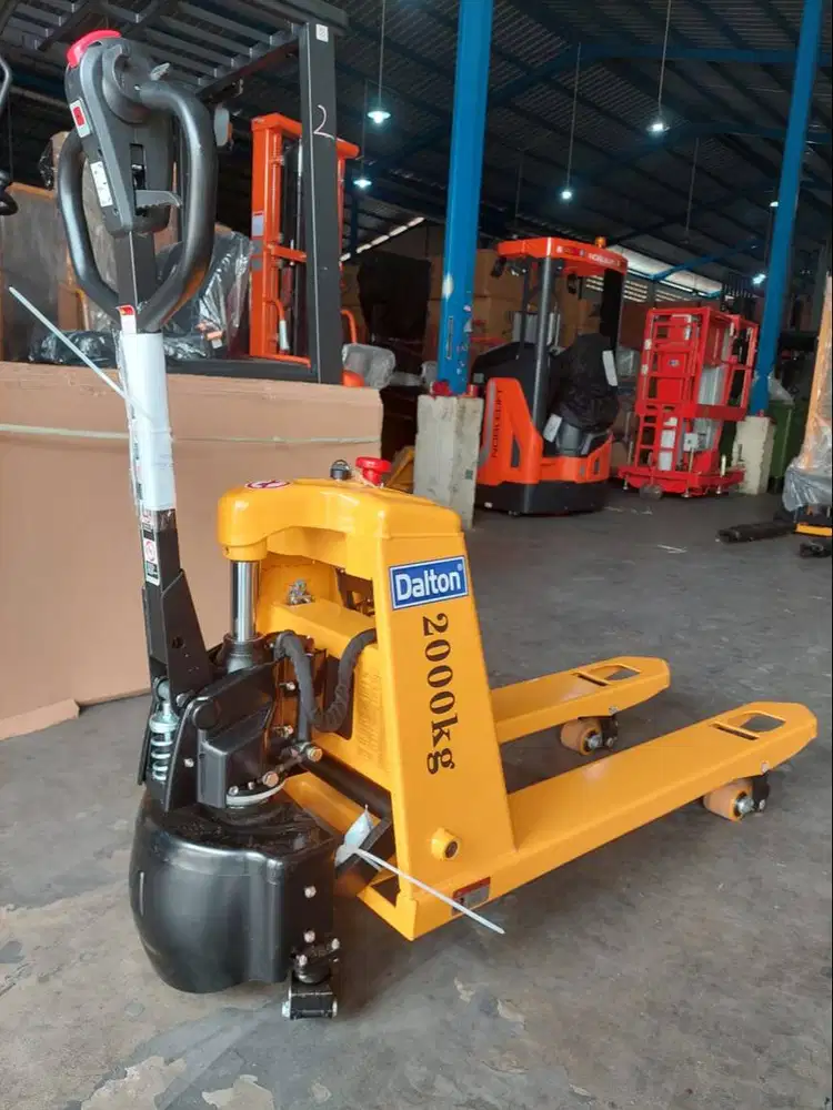 apakah Hand lift electrik dan Pallet mover 2 ton merk dalton