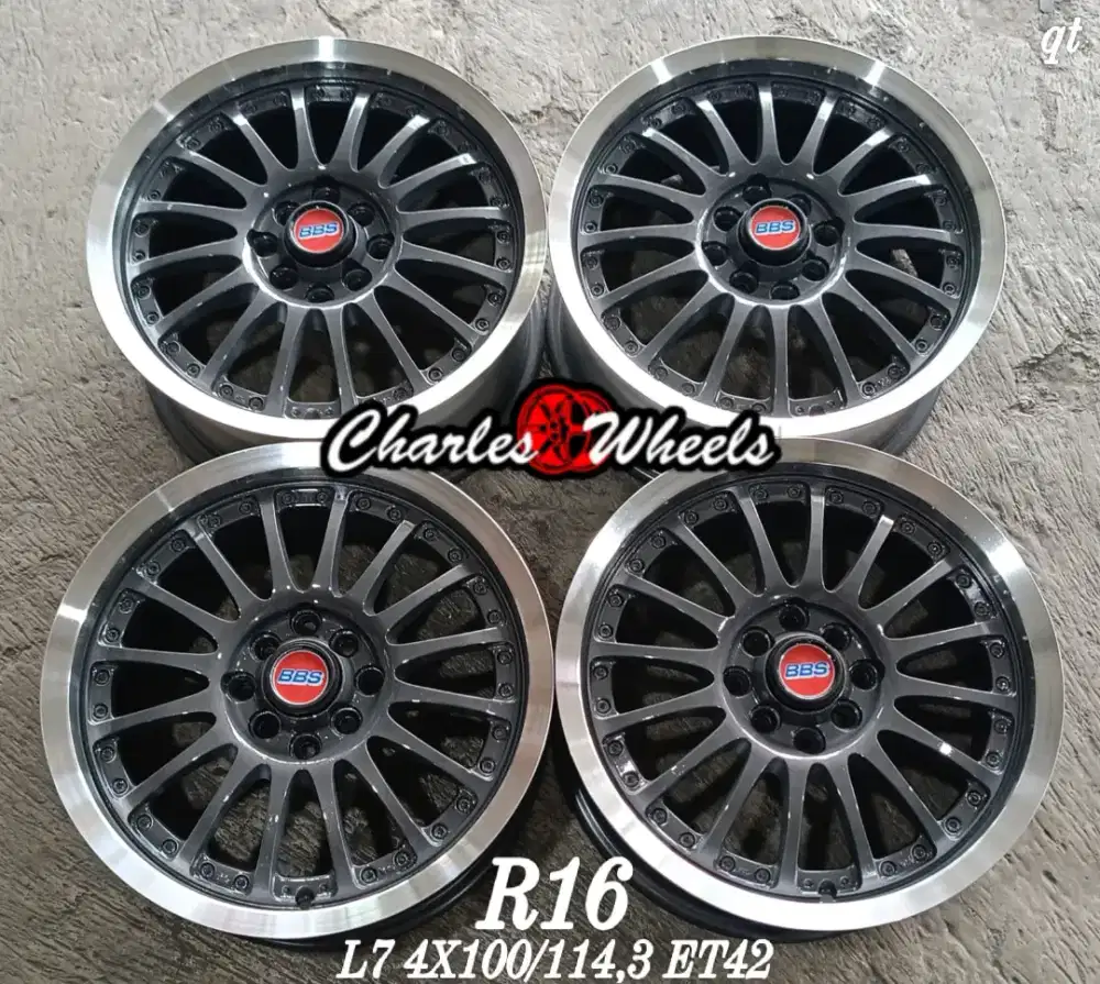 Jual velg seken r16 4x100 4x114,3 avanza xenia livina jazz yaris dll