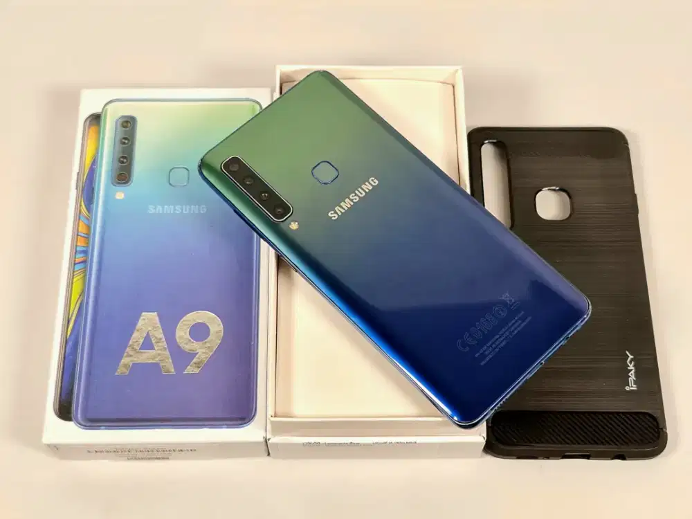 Samsung Galaxy A9 NFC 128GB mulus fullset Resmi SEIN