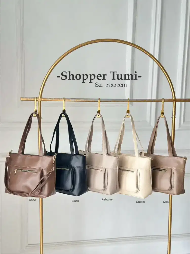 Shopper Tumi | Totebag cantik | Totebag wanita | Tas murah | Tas cewek