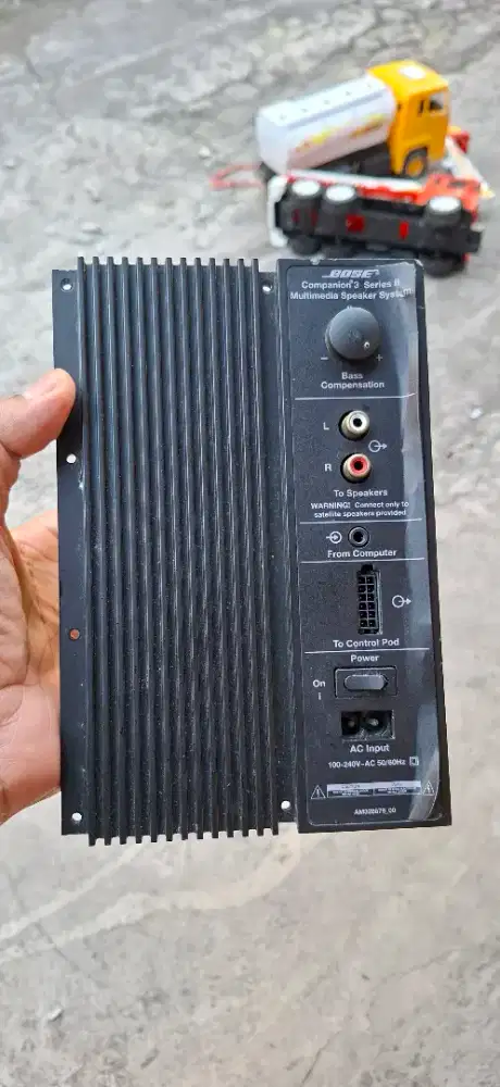 Mesin bose mungkin ada yang perlu