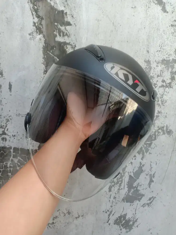Helm KYT Galaxy Flat R (Half face)