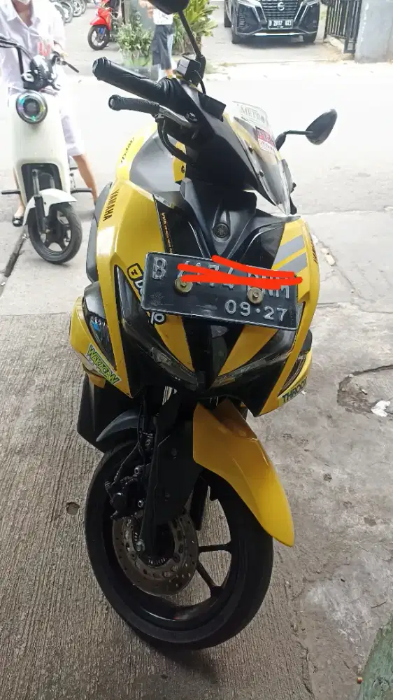 Yamaha aerox old kuning asli