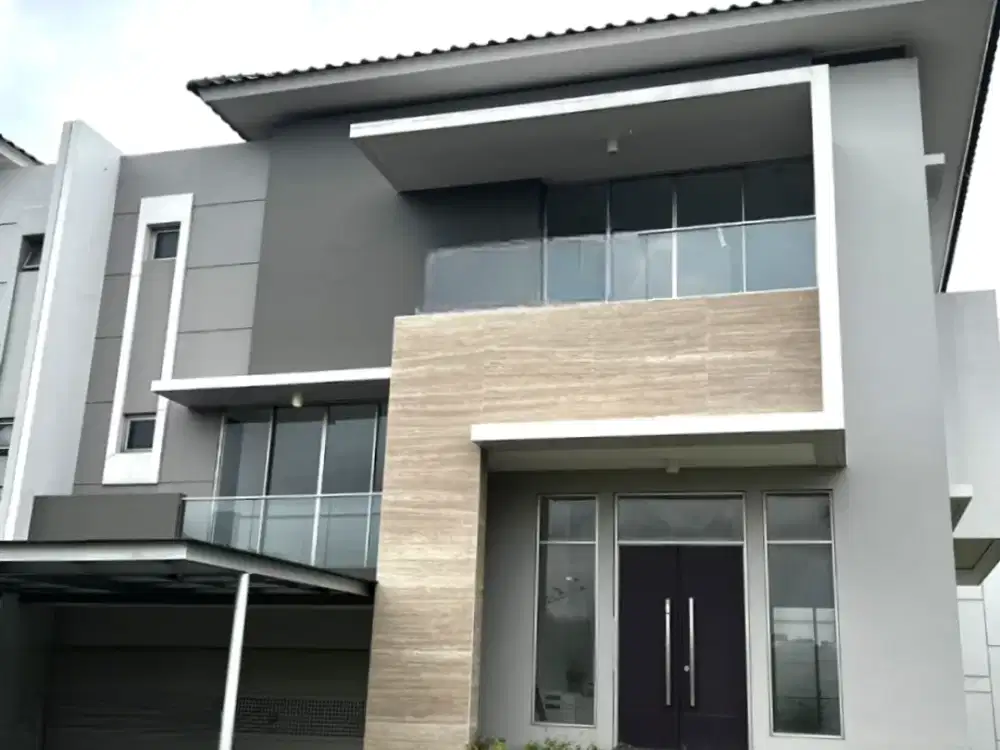 Rumah Cluster Serenade Lagoon 23x25 575m Golf Island PIK Jakarta Utara