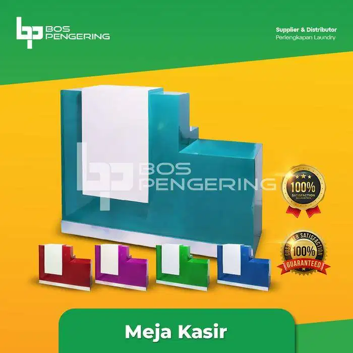 Set Rak dan Meja Kasir Laundry Meja Kasir Usaha