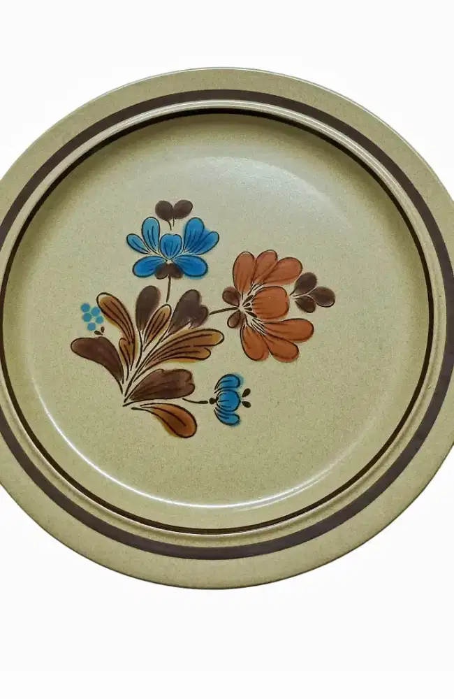 6 Piring Makan Porcelain Made in Japan