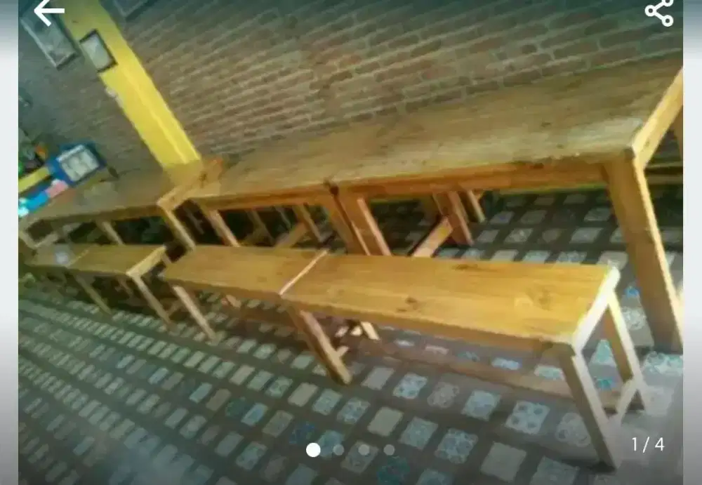 Meja Resto/Rumah Makan