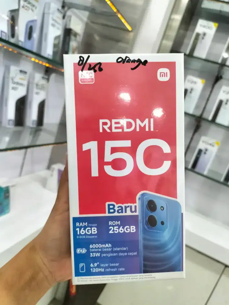 Redmi 15c 8/256 (baru)