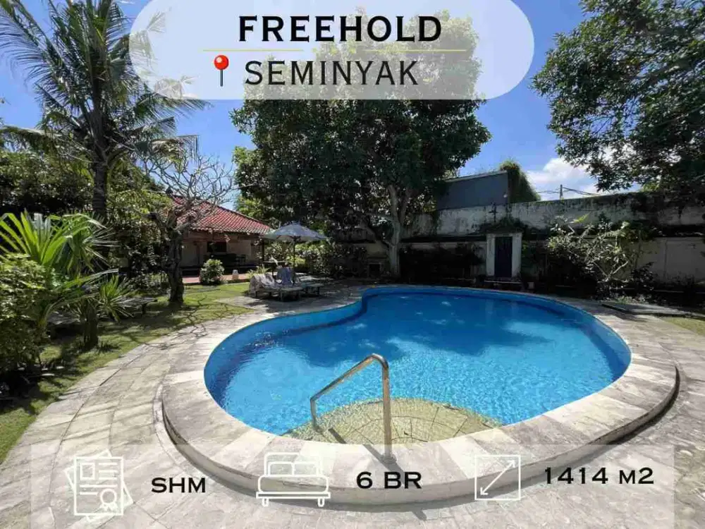 Villa Freehold Langka di Lokasi Premium Oberoi, Seminyak