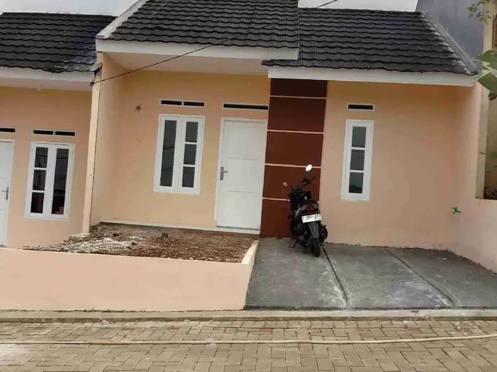 Rumah subsidi modern dekat exit tol parungkuda