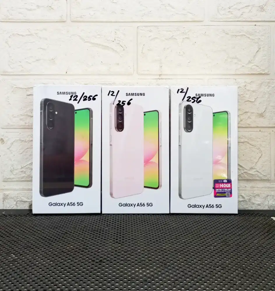 BARU..SAMSUNG A56 5G RAM 12+8/256 SEGEL/GARANSI RESMI.