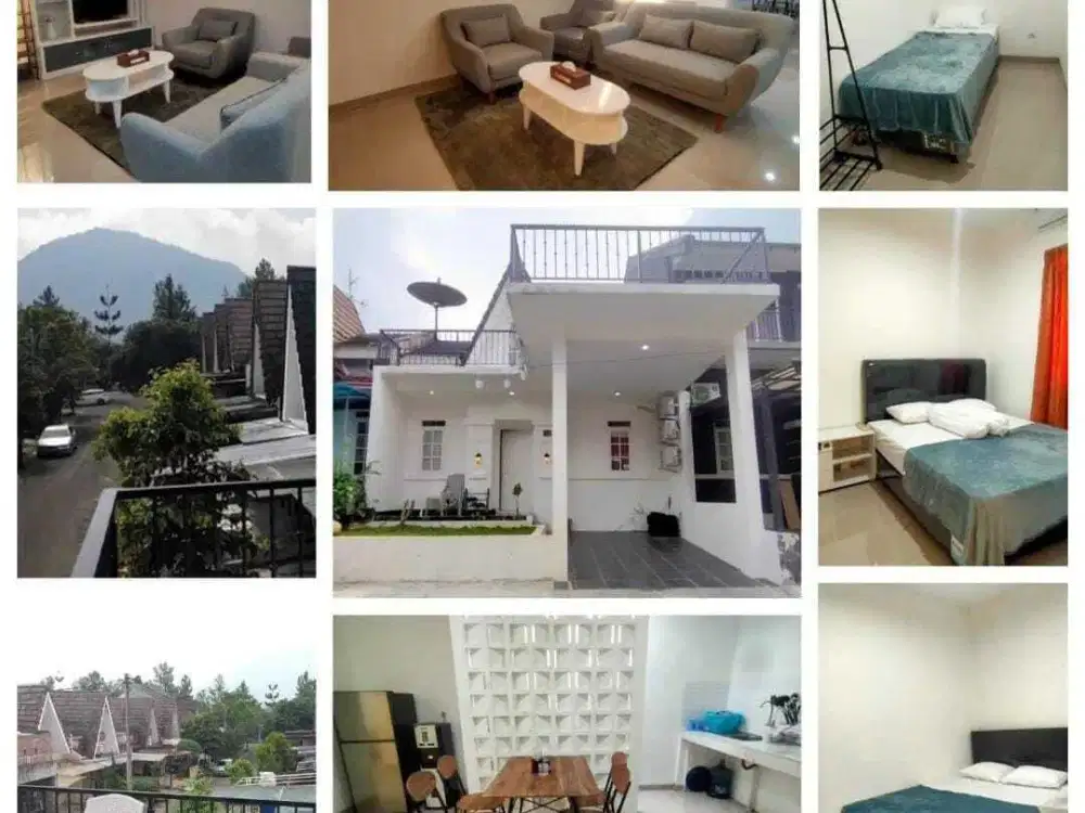 Dikontrakan rumah fullfurnished di Sentul city