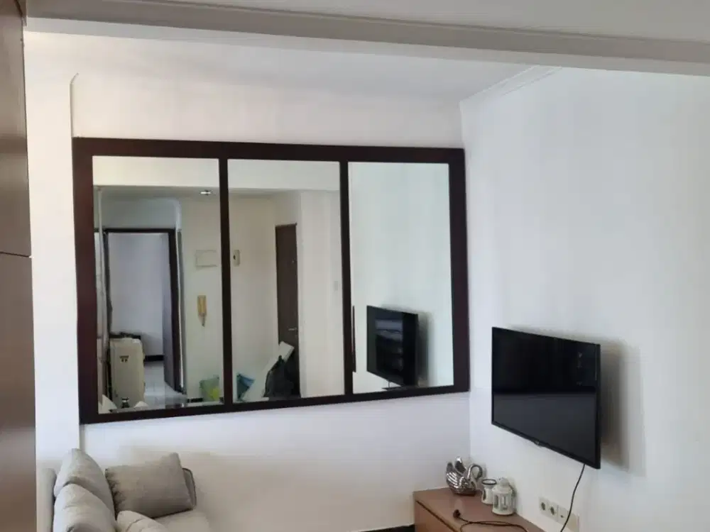 DIJUAL APARTEMEN SUDIRMAN PARK TIPE 2 BEDROOM FURNISHED SIAP HUNI